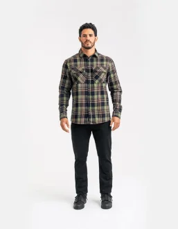 Camisa Lumberjack Relief Invictus - Verde