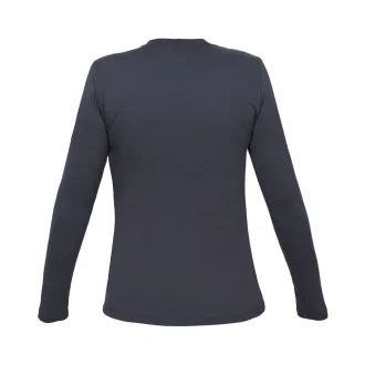 Camiseta Active Fresh Manga Longa Feminina Curtlo - Chumbo