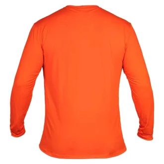 Camiseta Active Fresh Manga Longa Masculina Curtlo - Laranja