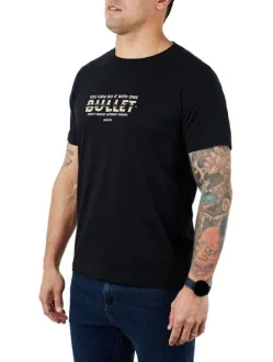 Camiseta Concept Bullet Invictus - Preto