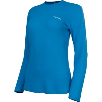 Camisa Dry Uv50+ Manga Longa Feminina Acampar - Azul Celestial