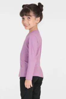 Camiseta Ion Uv Kids Solo Proteção Uv Infantil Rosa Solo