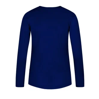 Camiseta Poliamida Manga Longa Feminina Nos Alpes - Marinho