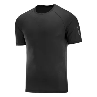 Camiseta Predict Manga Curta Masculina Salomon - Preto