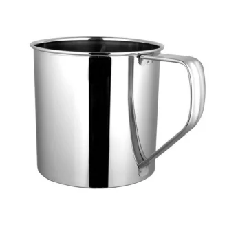 Caneca De Metal 750Ml Inga - Prata