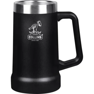Caneca Térmica 709Ml Preta Collins - Preto