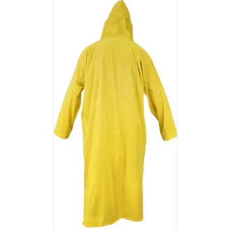 Capa De Chuva Pvc Com Forro Amarela Worker - Amarelo