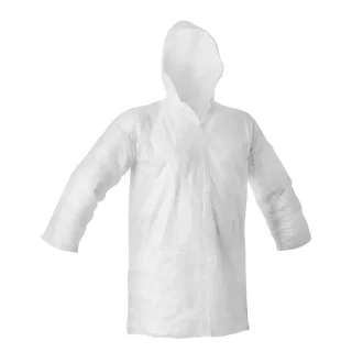 Capa De Chuva Transparente Pvc Sem Forro Worker