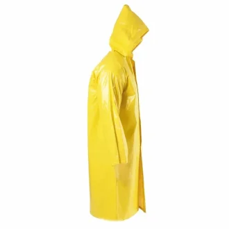 Capa De Chuva Trevira Com Capuz Amarela Worker - Amarelo