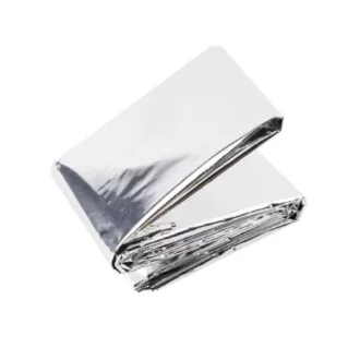Cobertor De Emergência Aluminizado Emergency Blanket Sendas - Prata
