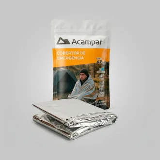 Cobertor Manta Térmica De Emergência Acampar