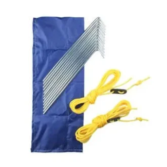 Conjunto De Estacas Camp Kit Ntk - Prata