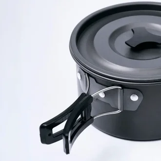 Conjunto De Panelas Com 2 Peç E Chaleira Preto Hawapi - Preto
