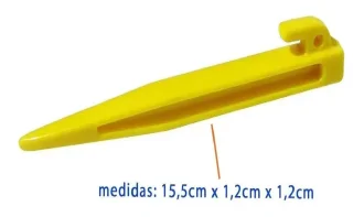 Estacas Abs Ntk - Prata