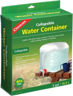 Galão De Água Colapsável 18,9 L Coghlans