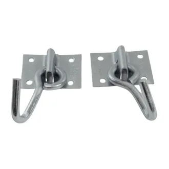 Gancho Rede 2Pcs Sob Sobrepor Zinc Kala