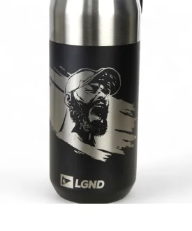 Garrafa Térmica Nautika 750Ml Isomax Legendários Preto - Preto