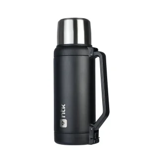Garrafa Térmica Isomax 1,5L Inox Com Alça Preto Ntk