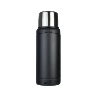 Garrafa Térmica Isomax 1,5L Inox Com Alça Preto Ntk