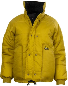 Japona Polar Kids Acampar - Mostarda E Preto