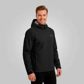 Jaqueta Anorak Element Impermeável Masculino Preto Acampar