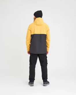 Jaqueta Anorak Impermeável Masculina Snow Galapagos - Amarelo E Preto