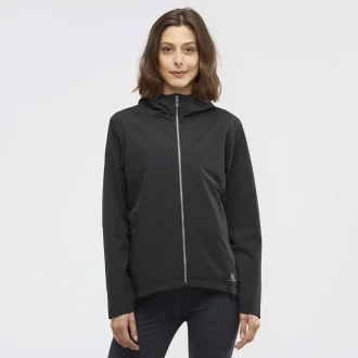 Jaqueta Impermeável Salomon Comet Waterproof Feminina - Preto