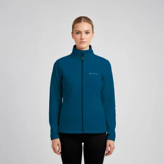 Jaqueta Fleece Full Zip Trekker Feminina Acampar - Marinho