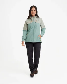 Jaqueta Impermeável Feminina Darwin Heat Galapagos - Verde