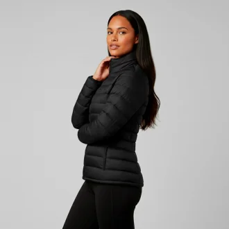 Jaqueta Puffer Chile Feminina Acampar - Preto