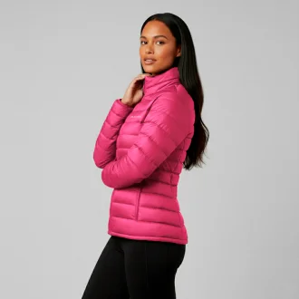 Jaqueta Puffer Chile Feminina Acampar - Rosa