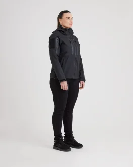 Jaqueta Tática Rain 2.0 Feminina Invictus - Preto