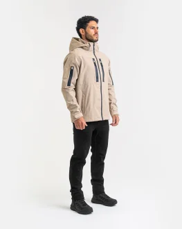 Jaqueta Tática Impermeável Masculina Rain 3.0 Invictus - Caqui