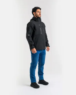 Jaqueta Tática Impermeável Masculina Rain 3.0 Invictus - Preto