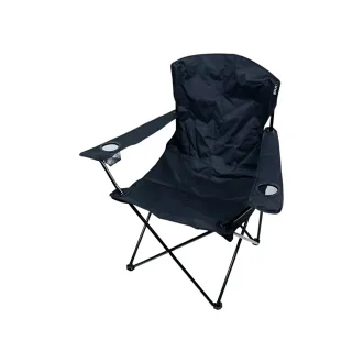 Kit 2 Cadeiras Dobráveis Comfort Plus Preto Kala