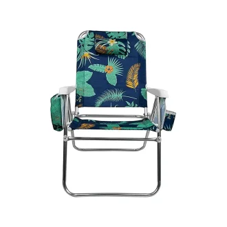 Kit 2 Cadeiras Dobráveis Praia Alta Havaí Kala