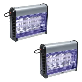 Kit 2Unidades Mata Insetos Pro Prata 127V Kala