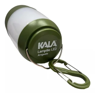 Mini Lampião Led Lanterna Araguaia Kala - Verde