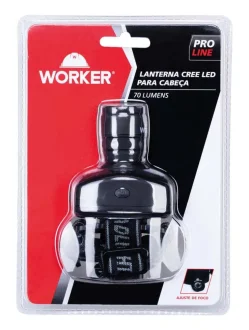 Lanterna De Cabeca Cree Led Preto Worker