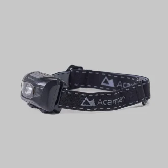Lanterna De Cabeça Led Azteca 140Lm Acampar - Preto