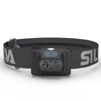 Lanterna De Cabeça Scout 3Xth 350 Lúmens Silva - Preto E Azul