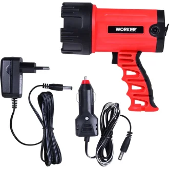 Lanterna Recarregável Super Led 200 Lúmens Worker