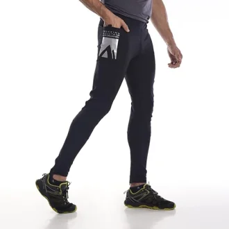 Legging Black Trail Masculina Hard Adventure - Preto