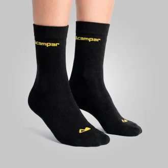 Meia Running Acampar - Preto