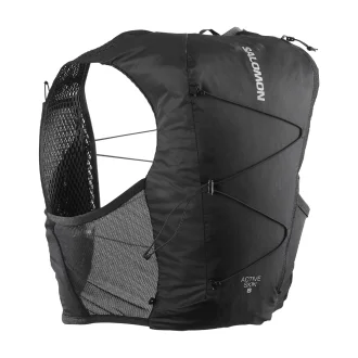 Mochila De Hidratação Act Skin 8 No Flakes Preto Salomon