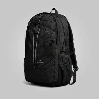 Mochila Air 30L Preta Outdoor Com Capa De Chuva Acampar