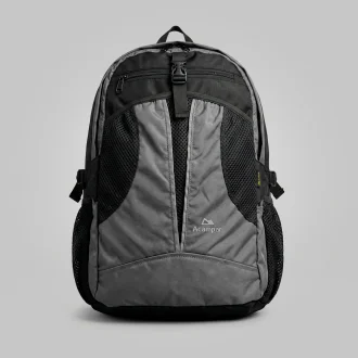 Mochila Air 30L Preto Chumbo Outdoor Com Capa De Chuva Acampar