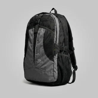 Mochila Air 30L Preto Chumbo Outdoor Com Capa De Chuva Acampar