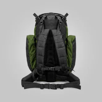 Mochila Andina Preto E Verde 95L Acampar