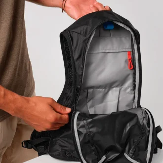 Mochila Cross 8 Litros Preto Salomon - Branco E Preto